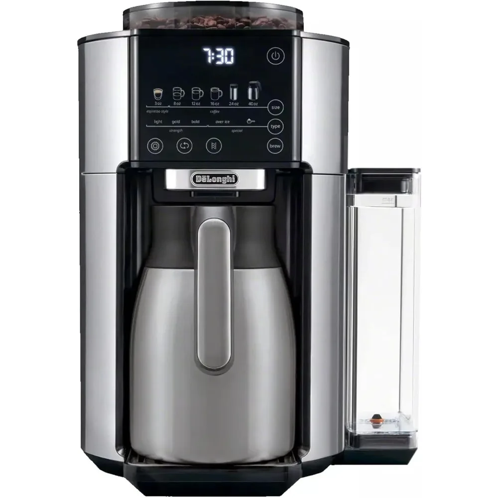 Coffee Machine, 8 oz to 24 oz with 40 oz Carafe, Hot or Iced Coffees, Coffee Machine