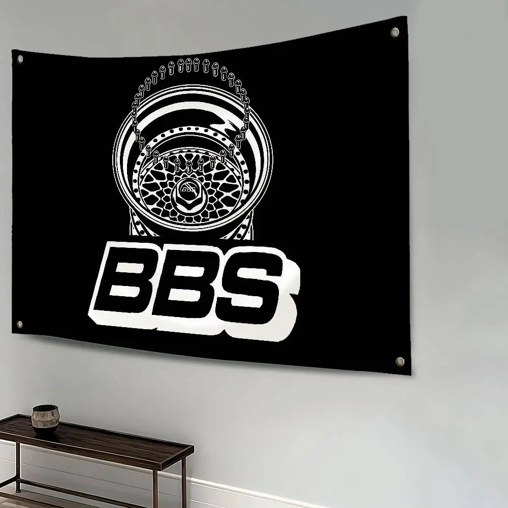B-BBS Flag Polyester Printed Banner For Decor Tapestry Dorm Room Bedroom
