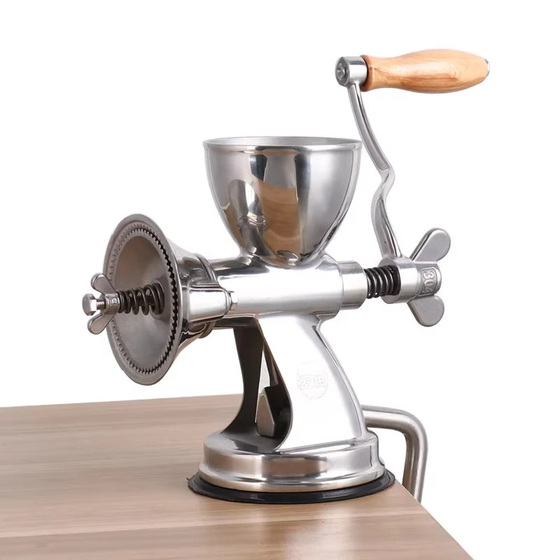 Nueva herramienta de cocina de acero inoxidable, molinillo manual para semillas, nueces y especias