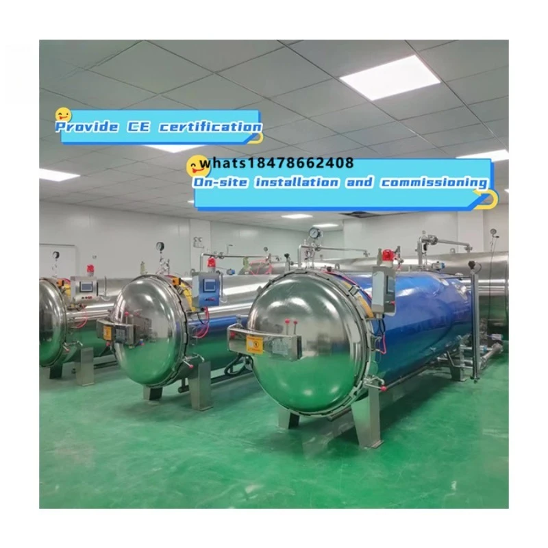 New Tuna Canning Automatic Production Line Canned Retort Machine