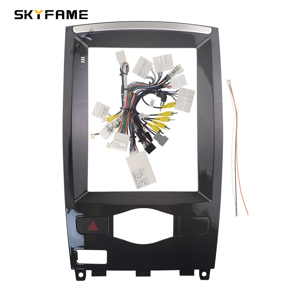 

SKYFAME 9.7 Inch Car Frame Fascia Adapter Telsa Android Radio Dash Fitting Panel Kit For Infiniti QX50 EX25 EX35 EX30 EX37