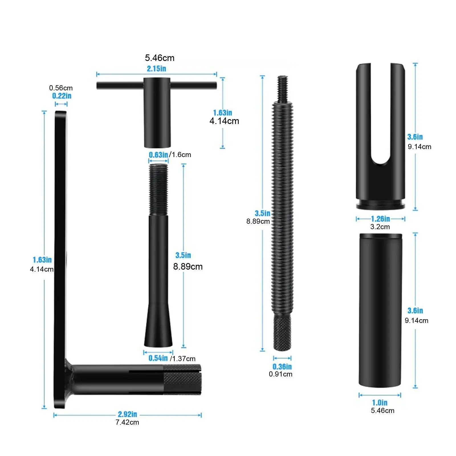 Durable Stainless Steel Valve Core Remover Tool for Bathroom Faucet Maintenance and Repair