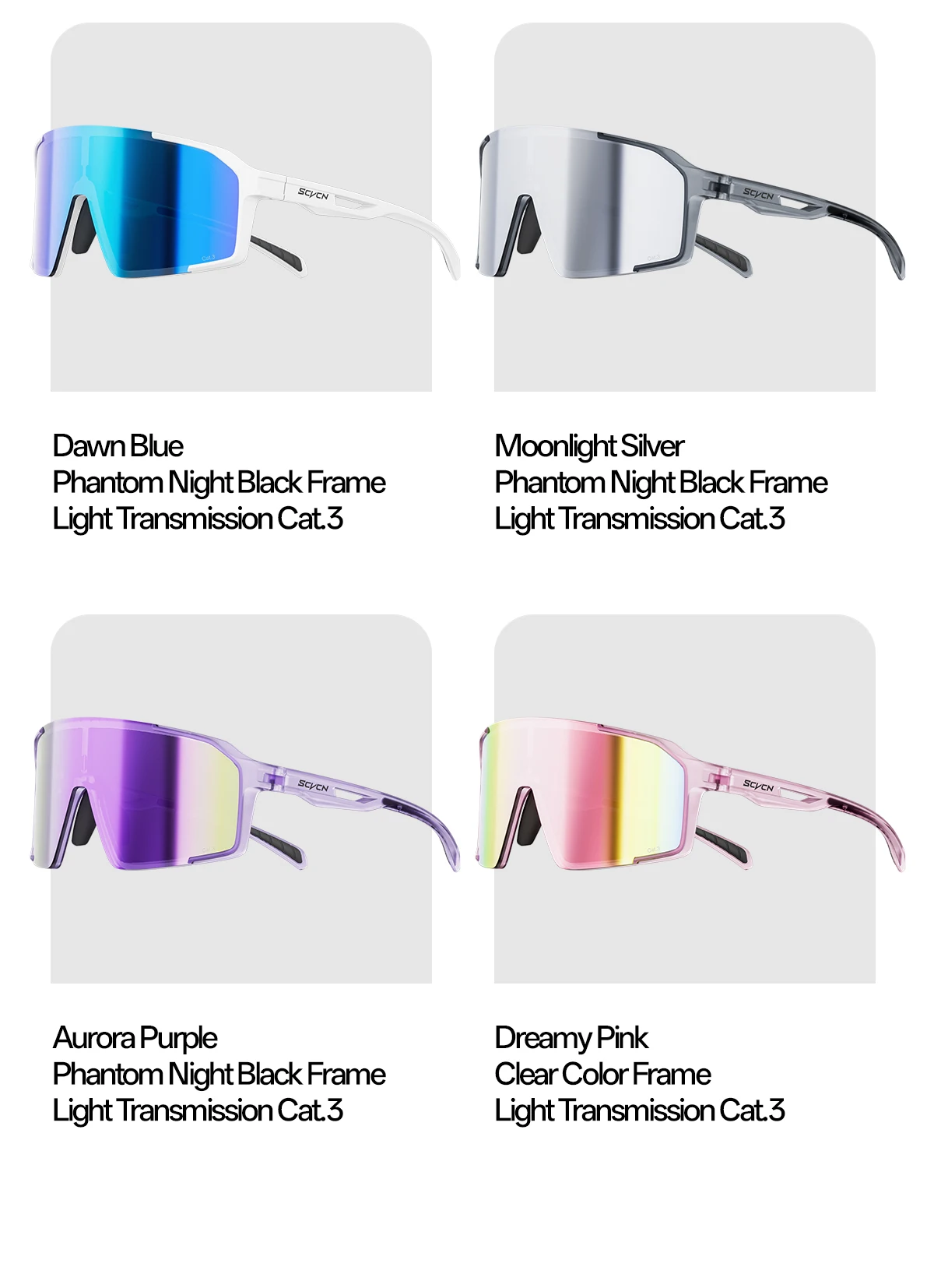 SCVCN Modische Sonnenbrille für Herren, Fahrradbrille, UV400, Damen-Fahrbrille, MTB, Fahrrad, Sportbrille, Laufsonnenbrille, Damen – Detail 28