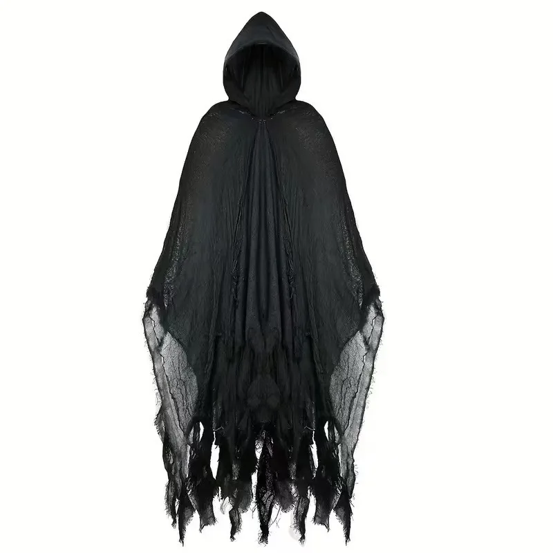 Halloween-Kostüm, Horror-Geist-Kleidung, Erwachsener, Zombie-Umhang, Zauberer-Robe, tragen Geheimraum, Tod, verkleiden sich, Kostüm-Umhang – Detail 11