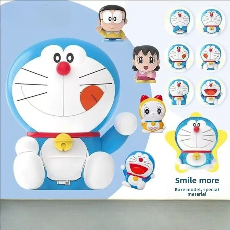 

2026 New Original Animation Comics Peripheral Toys Nobi Shizuka Suneo Takeshi DokodemoDoor Anime Action Model Figures Collection