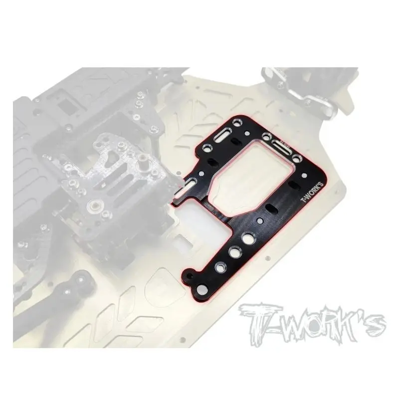 Original T Works TO-254-MP11 7075-T6 Alum One Piece Engine Mount Plate ( For Kyosho MP11 ) Rc Tool