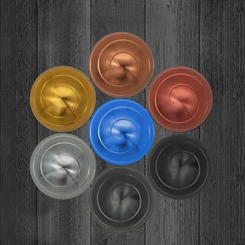 38mm Desktop Decompressione Giroscopio sferico rotante Scrivania da ufficio Giocattoli antistress Illusione ottica Che scorre Giocattoli per dita