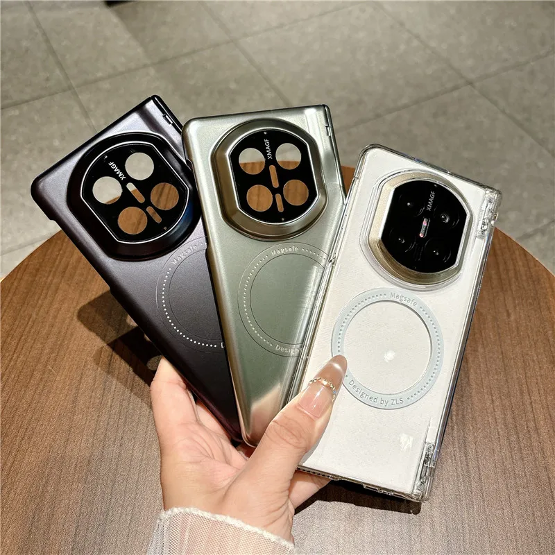 

For HuaWei Mate X7 Phone Case Magnetic Front Protection Film PC Hard Shell Protection Hinge Shockproof Back Cover