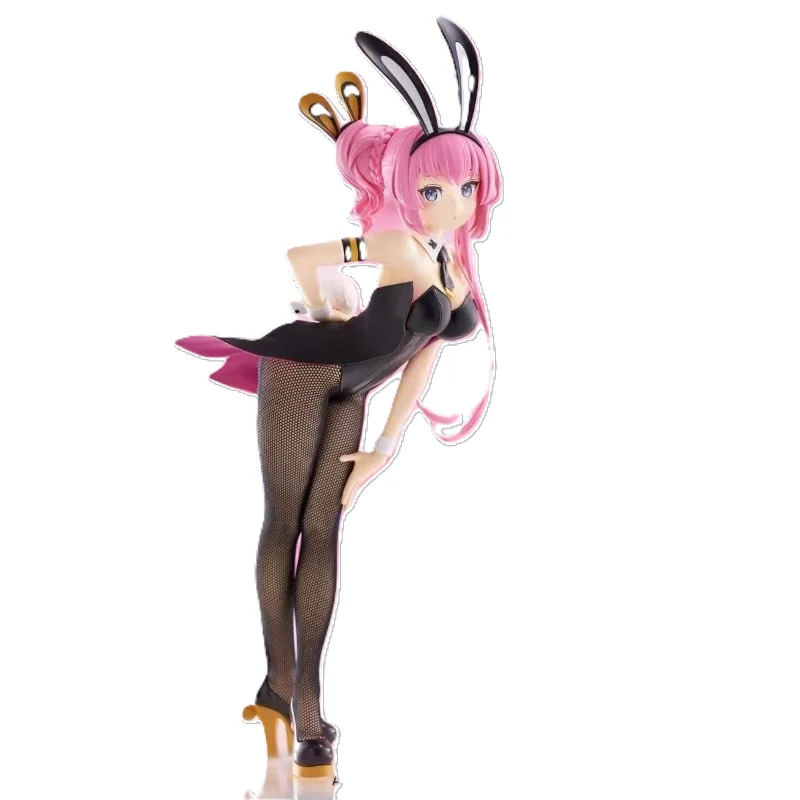 [En Stock] Figura de Anime Original FURYU BiCute Bunnies Megurine Luka, Figura de Acción Coleccionable, Decoración de Escritorio, Juguete