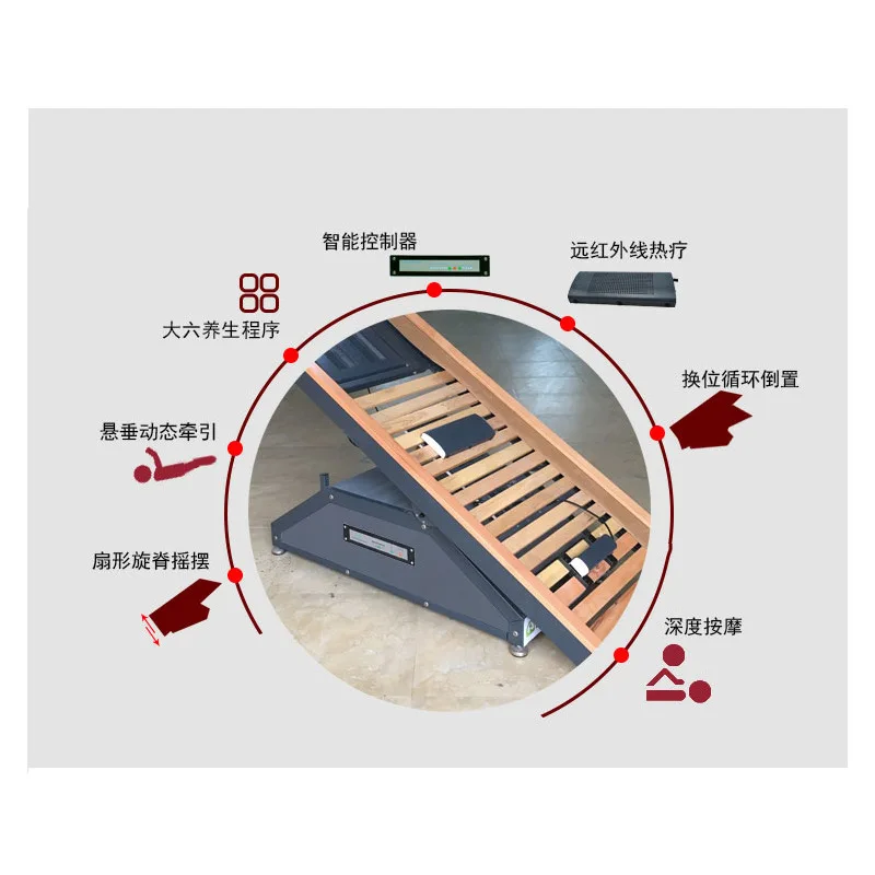 

Spine Combing Bed Swing 8 Mode Hand Integral Massage Massage Massage Physiotherapy Chiropractic Correction Reset