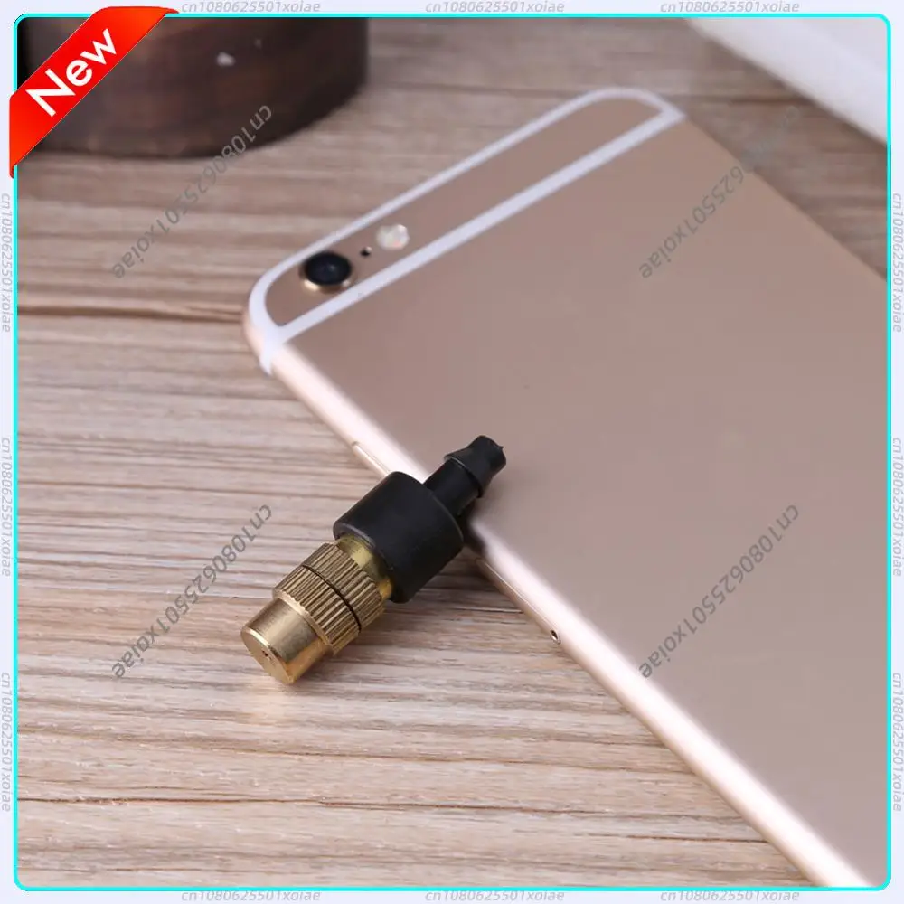 

10-100 шт. 4/7-позиционные регулируемые латунные капельницы-распылители для сельского хозяйства, садоводства и ирригации