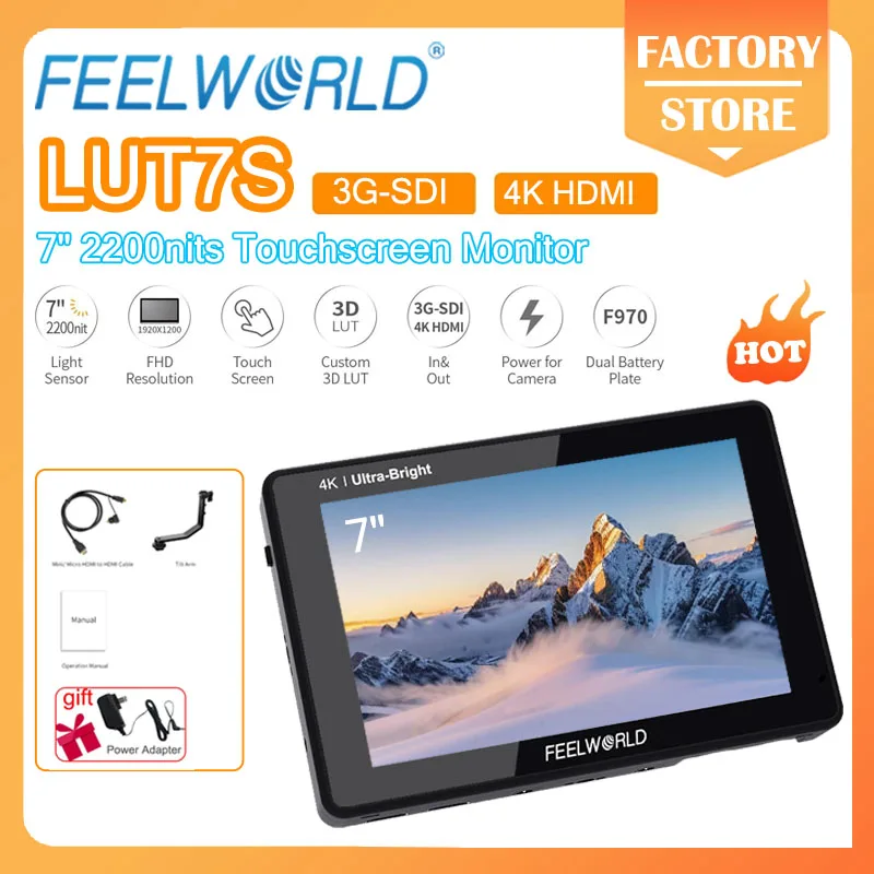 Feelworld 7 Inch Ds… - image