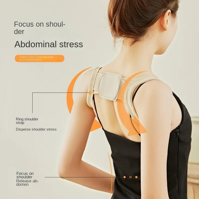 New Adult Children Back Posture Corrector Clavicle Back Support Correction Back Straight Shoulders Brace Strap