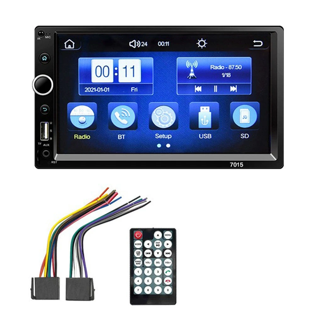 

A03Q-LED Car Player 7Inch HD Autoradio Multimedia MP5 Player Car Audio 7015 (Support Carplay)