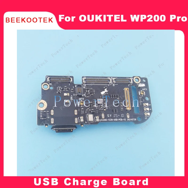 Obrázek 3: Nový originální oukitel WP200 pro USB deska báze topologického prostoru nabíjení nabít kolíček levý bok lodi deska pro oukitel WP200 pro chytrý telefon