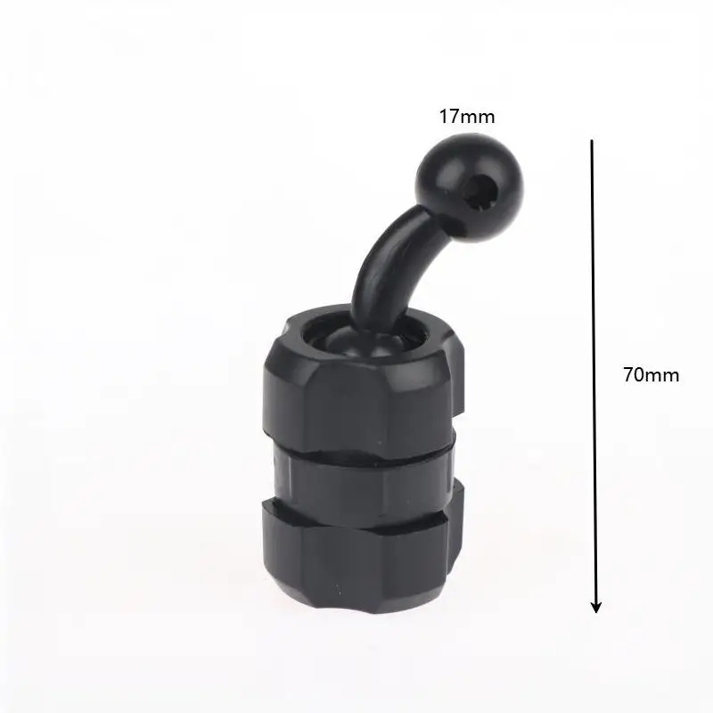 Universal 17mm Ball Sockets Extension Rod Suitable For Car Vent Phone Holders Ball Joint Adapters