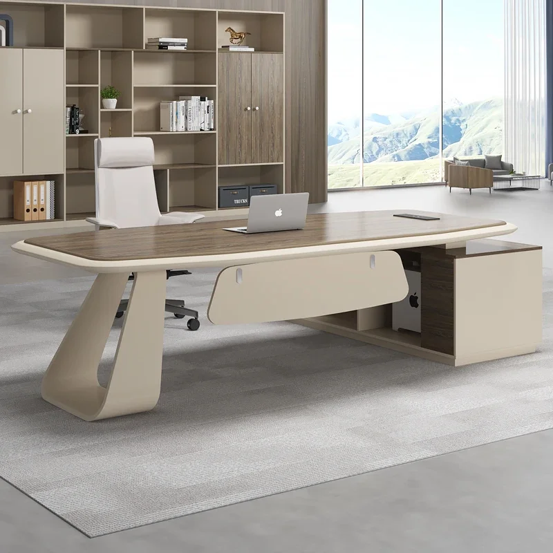 Coffee Tables Executive Desk Multifunctional Computer Auxiliary Automatic Workstation Room Desks to Study Furniture Office Table
