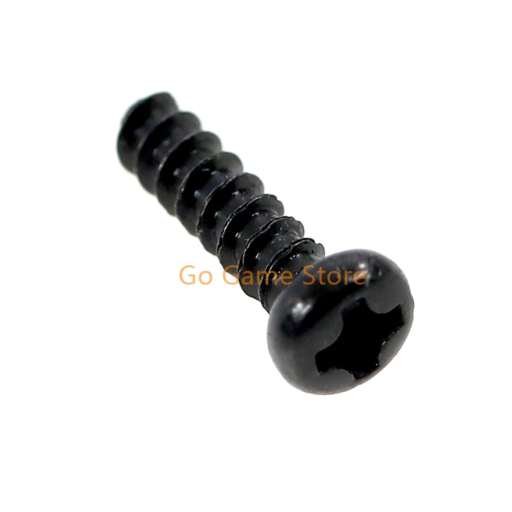 100pcs Black Round Head Screw Alloy Cross Bolts Screws for PS2 PS3 Controller