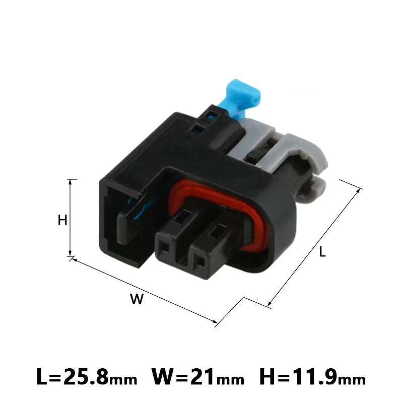 DJ7021Y-0.6-11/21 suitable for Wuling fuel injector Sail Kaiyue plug methanol modification 15326181