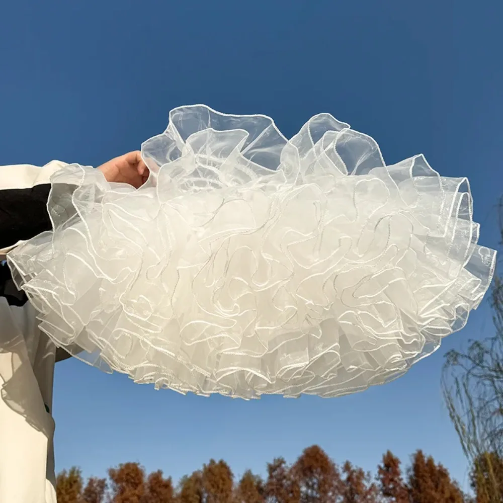 ثوب نسائي لـ A-Linie، Ballkleid، Hochzeitskleid، 4-lagiger Tuhl، uns Reifen، Braütchzeit، Lolita، kurze ثوب نسائي #6