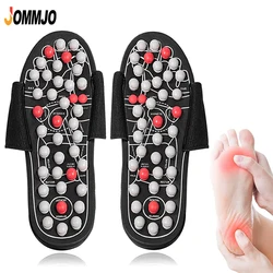 Chinelos De Massagem Acupressure, Massageador De Pés para Cuidados Com Os Pés Sandálias De Reflexologia Arco Fasciite Plantar Neuropatia Alívio Da Dor