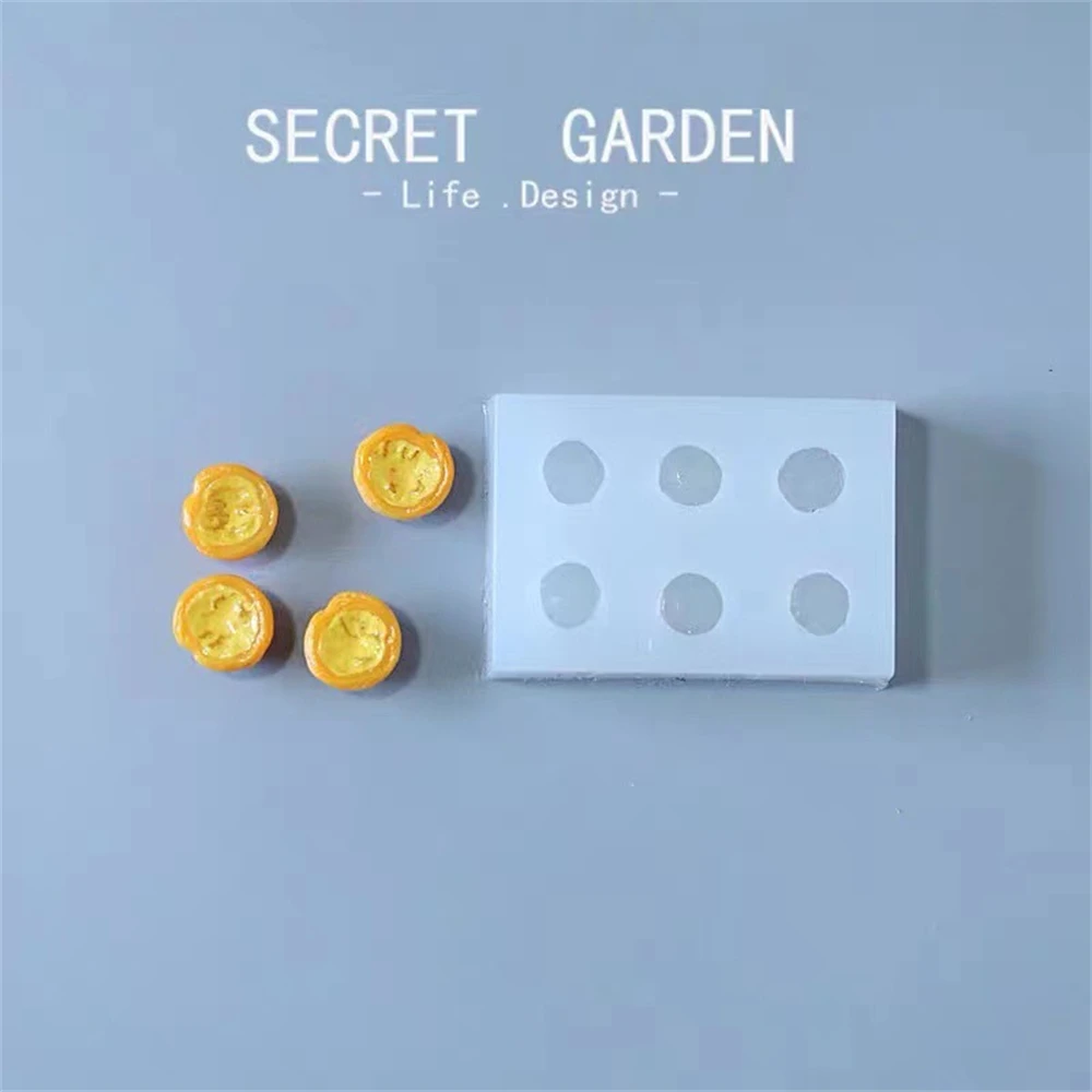 ثلاثية الأبعاد محاكاة كعكة قالب من السيليكون الهراء الكرواسون البسكويت الخبز قالب لتقوم بها بنفسك قالب شمع معطر الراتنج قوالب أدوات تزيين الكعكة #4