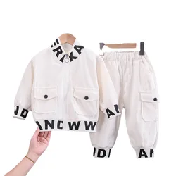 New Spring Autumn Baby Boys Clothes Suit Children Fashion Jacket Pants 2Pcs/Sets Toddler Casual Costume Infant Kids Tracksuits