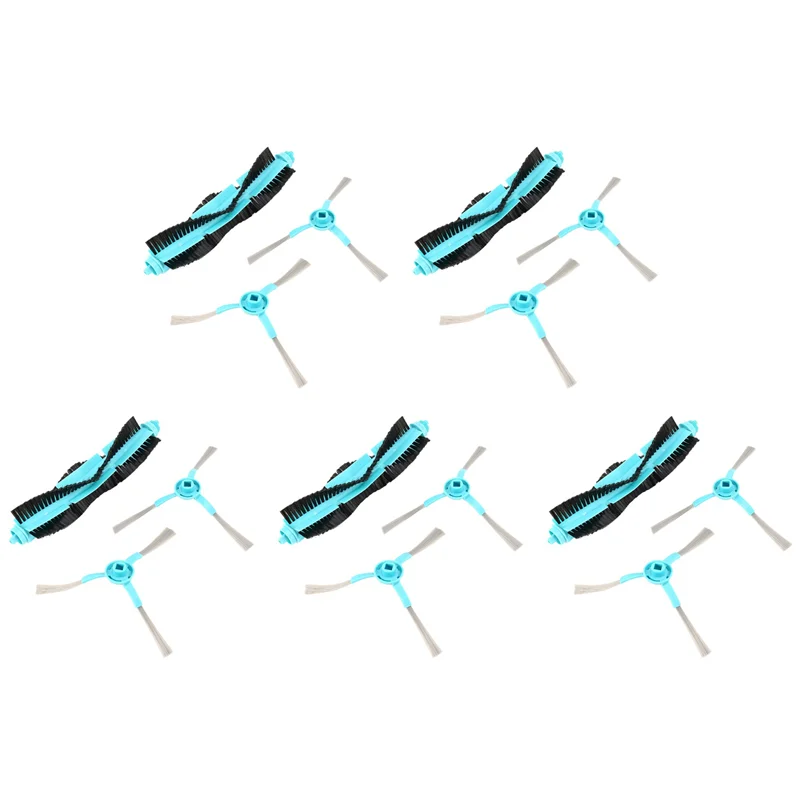 

【24H-Sale!】5X Robot Roller Main Side Brush For Cecotec Conga 4090 5090 Robotic Vacuum Cleaner Spare Parts Accessories Brushes