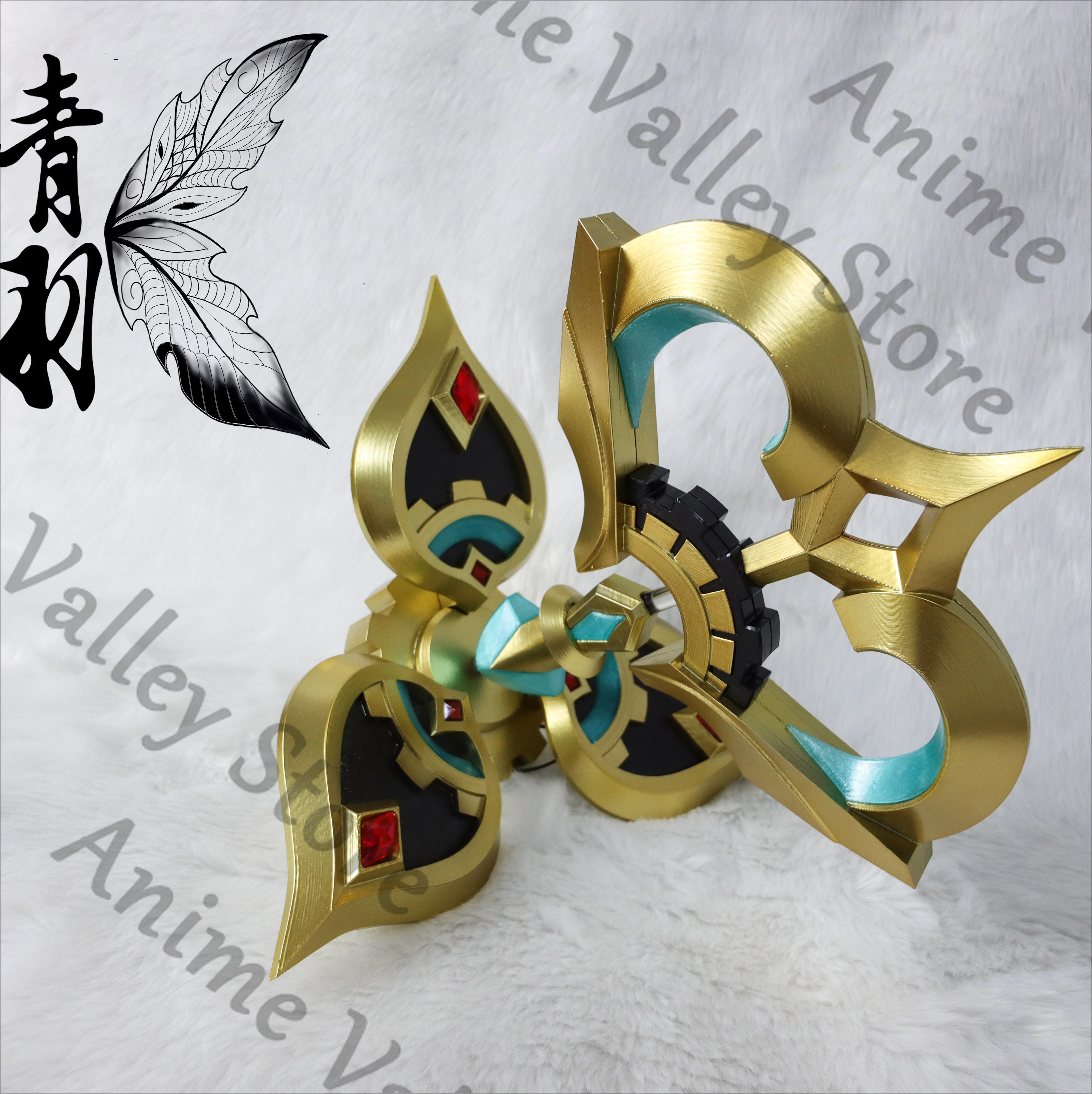 

Anime Genshin Impact Sandrone/Marionette Cosplay Clockwork Spring Prop Cartoon Spiral Springs Clockworks Weaponry Props Gift