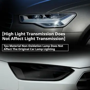 適用於BMW X5 E70 M 2006-2013 的 TPU 汽車外飾大燈防刮保護膜貼膜乙烯基大燈貼紙配件 8 最佳銷售 m貼紙 - №6