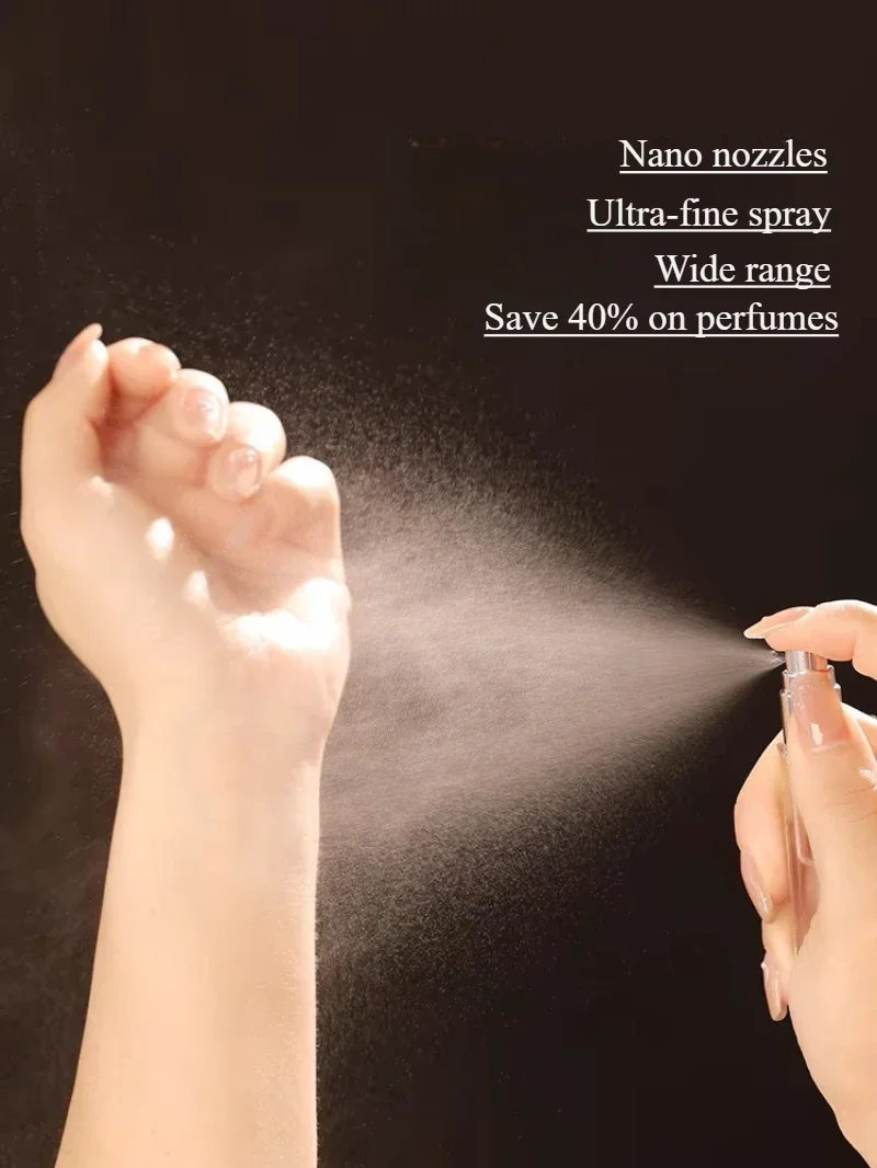 3PCS 10ml 5ml Perfume Spray Bottle Empty Glass Atomizer Travel Cosmetic Bottl Sample Vials Refillable Drop Shipping Wholesale - Image 2