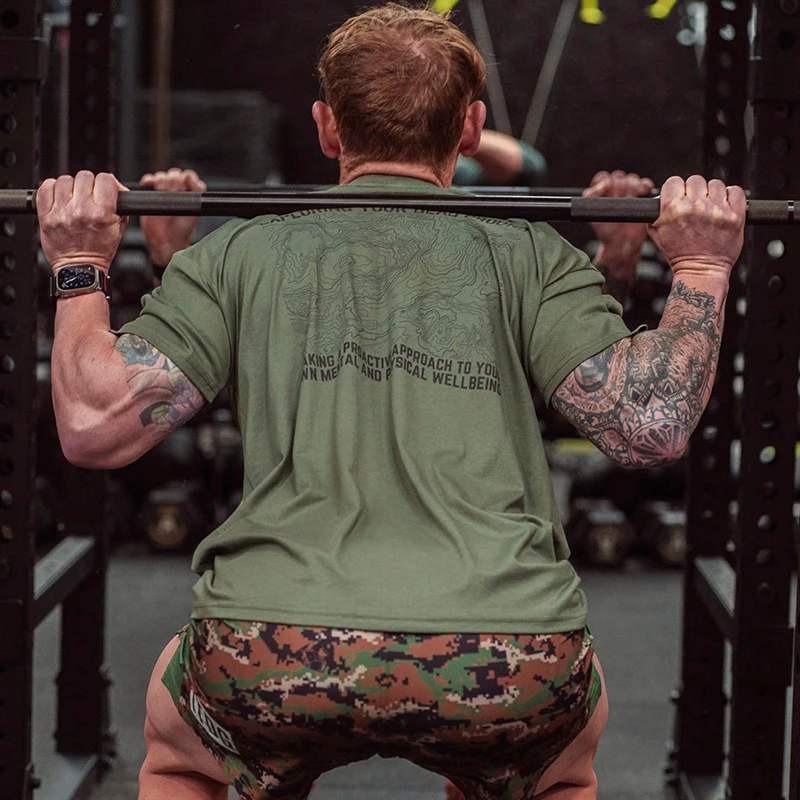 New 2026 Summer Hardman Club - Discover The Peak of Your Life. Playful Patterned Oversized T-shirt with Military Style