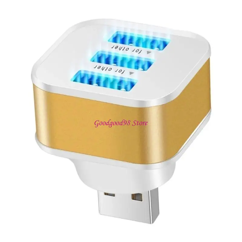 3 Port USB Charging Expander 3 in 1 USB Slot USB Adapter