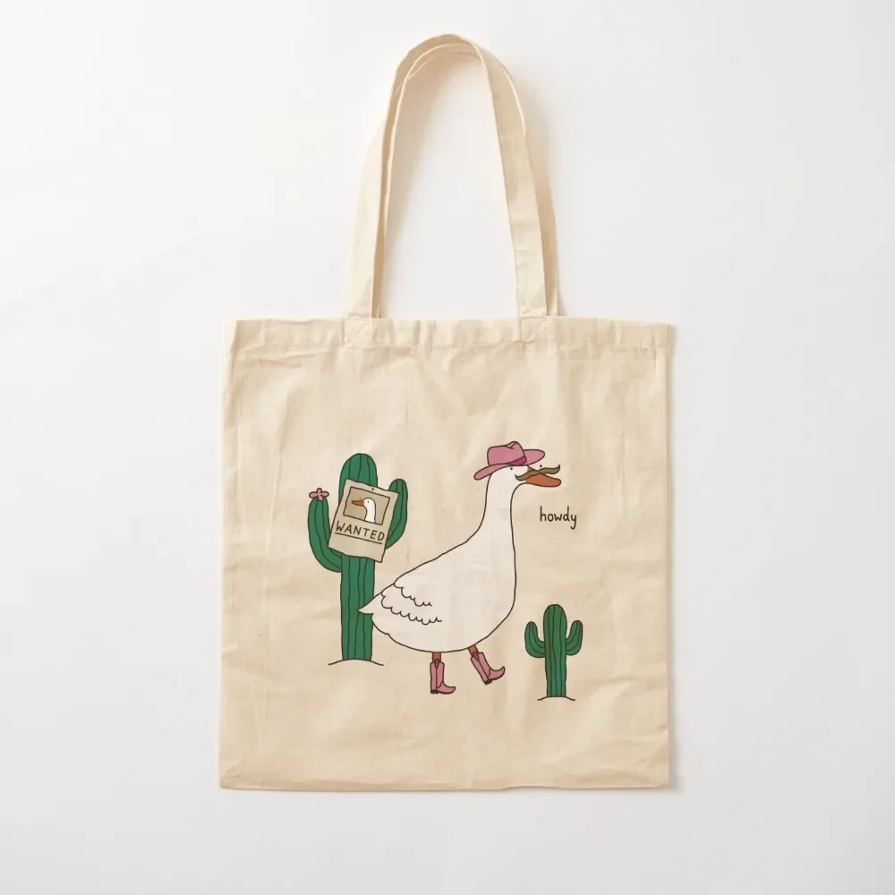 

cowboy duck Tote Bag Gift bag Cloth bag