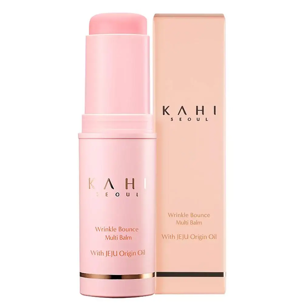 KAHI Wrinkle Bounce Multi Balm Hidratante facial Bálsamo labial hidratante todo en uno Crema para ojos Base de maquillaje Hidratante facial diario