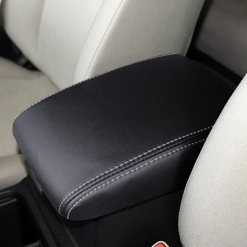 

Для Honda CRV 2012 2013 2014 2015 2016 автомобильный подлокотник из искусственной кожи, крышка центральной консоли, чехол на подлокотник, автомобильные аксессуары