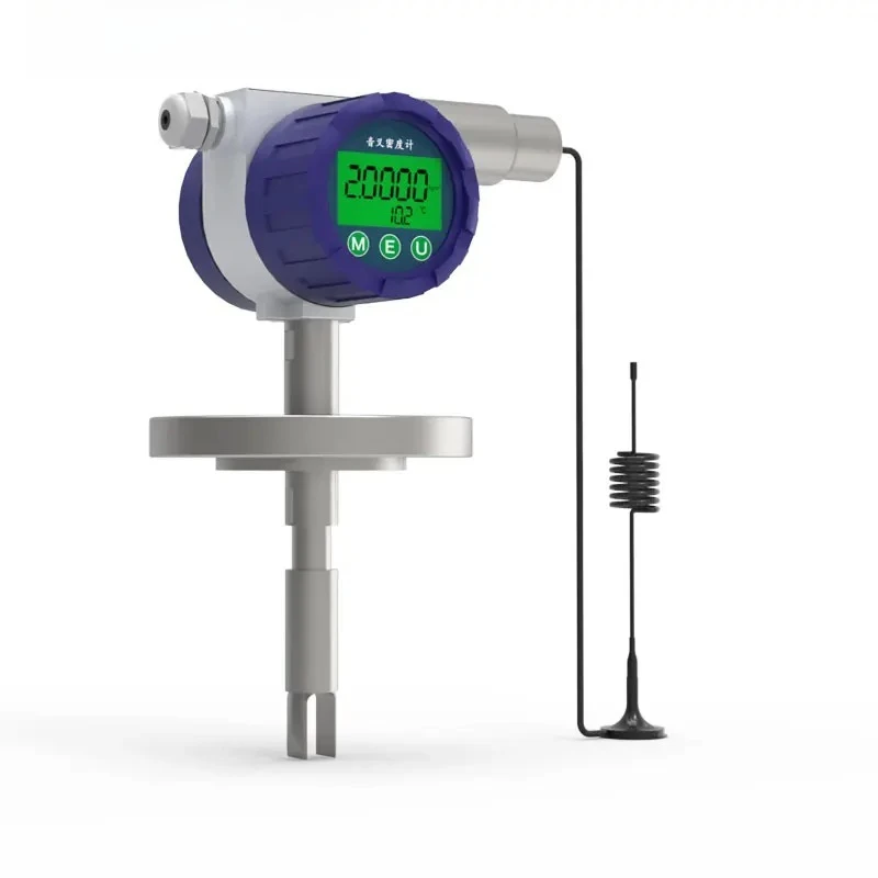 

Промышленный беспроводной измеритель плотности вилки Shelok, онлайн-концентрация для жидкостей, суспензии, ATEX, рейтинг IP68