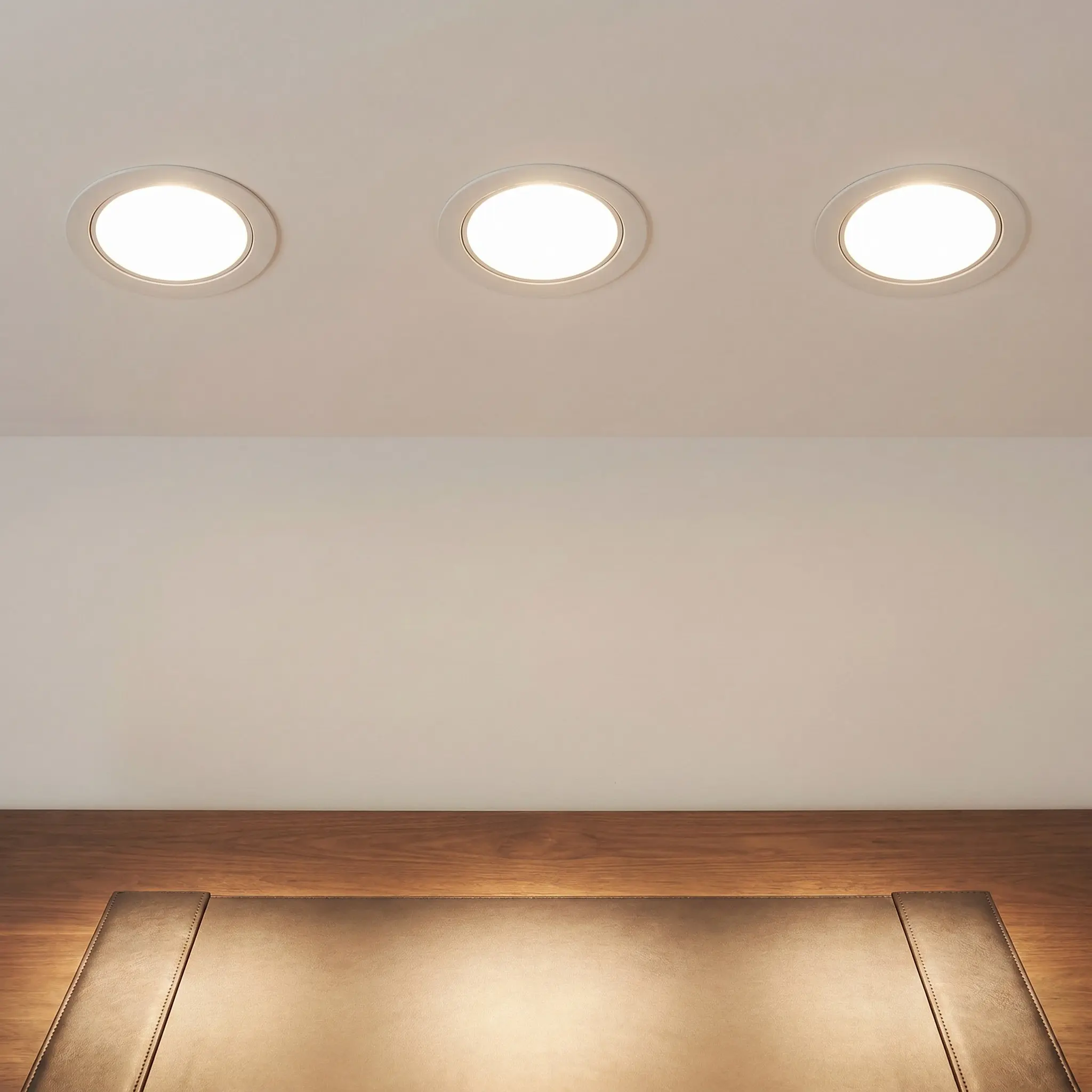 6Pcs LED Downlight Diffusion Plates Pc Cover Plates for Recessed Lighting Anti-Dazzling Soft Light Uniform Illumination Easy