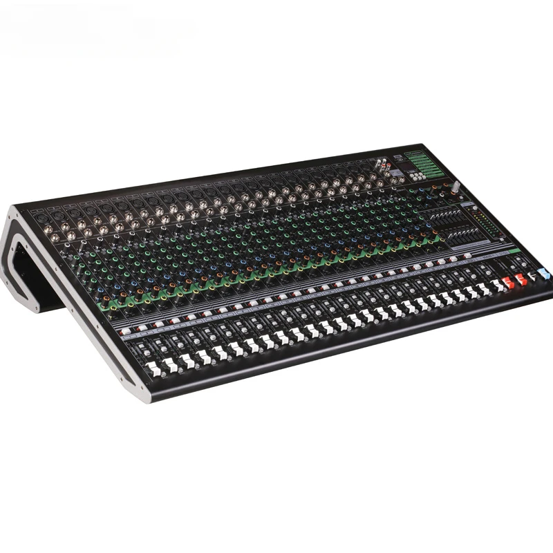 Professional Audio Mixer Console DJ DSP Digital 24 channel Sound recording System