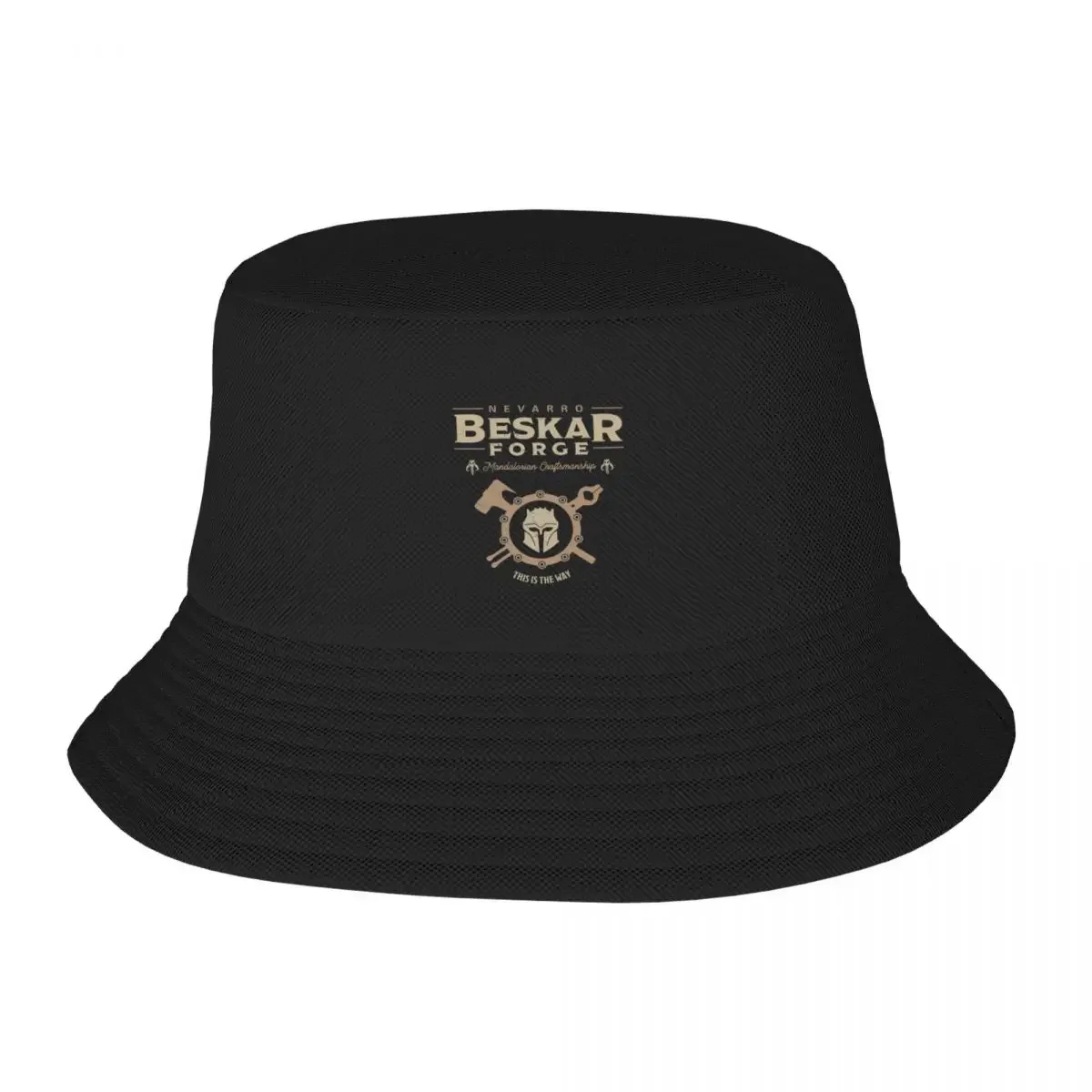 Beskar Forge Sand Bucket Hat Snapback Cap Kids Hat Fishing cap Men Women's