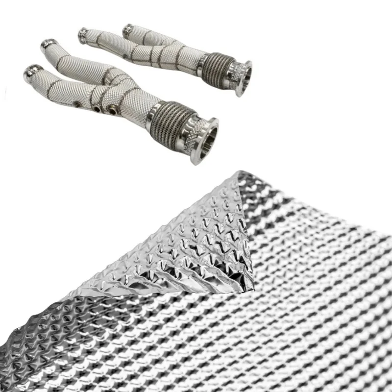 Car Heat Shield Welding Sheet Durable SS304 Stainless Steel Mat For Turbo Downpipe Manifold 100x60cm 30x60cm