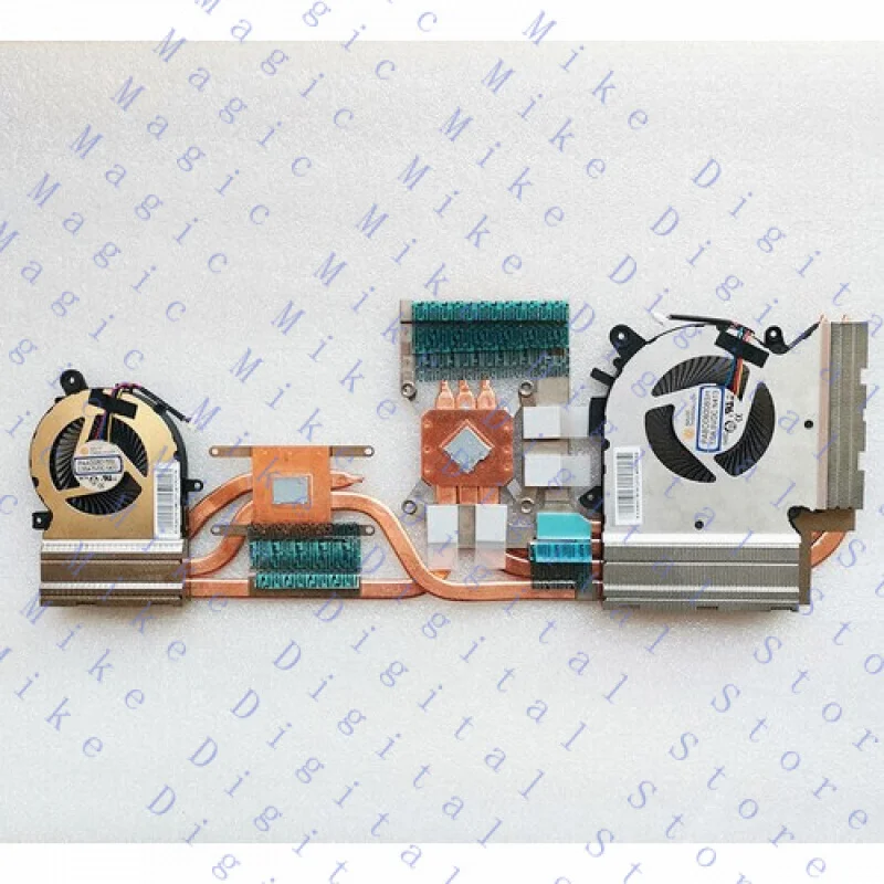 UU  FOR MSI GF65 Laptop CPU Graphics Heatsink Cooler Cooling Fan