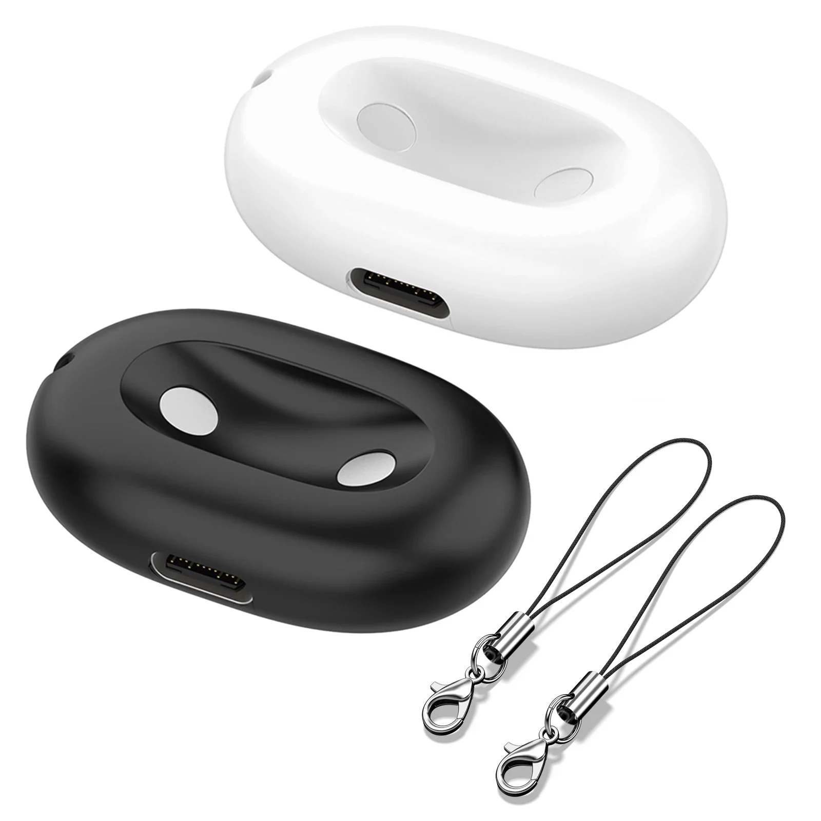 Magnetischer Ladeadapter vom Typ C für Google Pixel Watch 5 (41 mm, 45 mm), Ladehalterung mit Trageschlaufe für Google Pixel Watch 4 (41 mm, 45 mm).