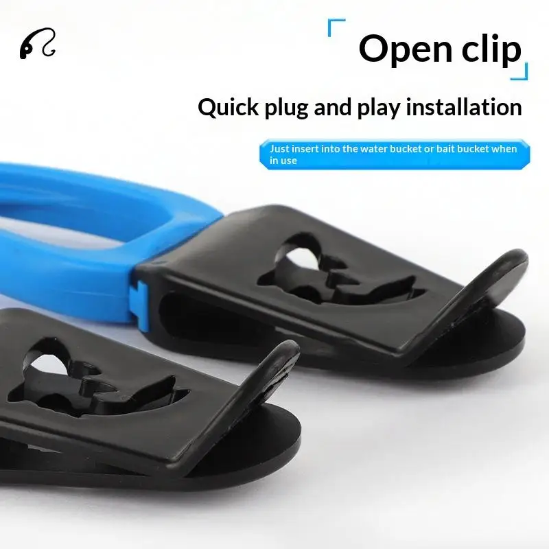 ~2Pcs/Set Easy Carrying Fishing Rod Stands Feature Slip Resistant Design For Quick Bucket Mounting Fishing Equipment
