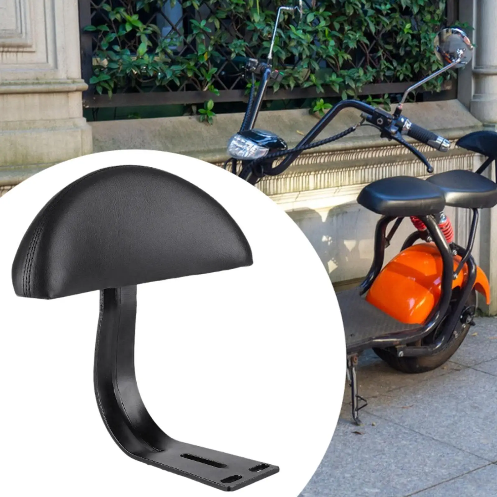 

Универсальные аксессуары для спинки электрического скутера для мотоциклов, черные, замена