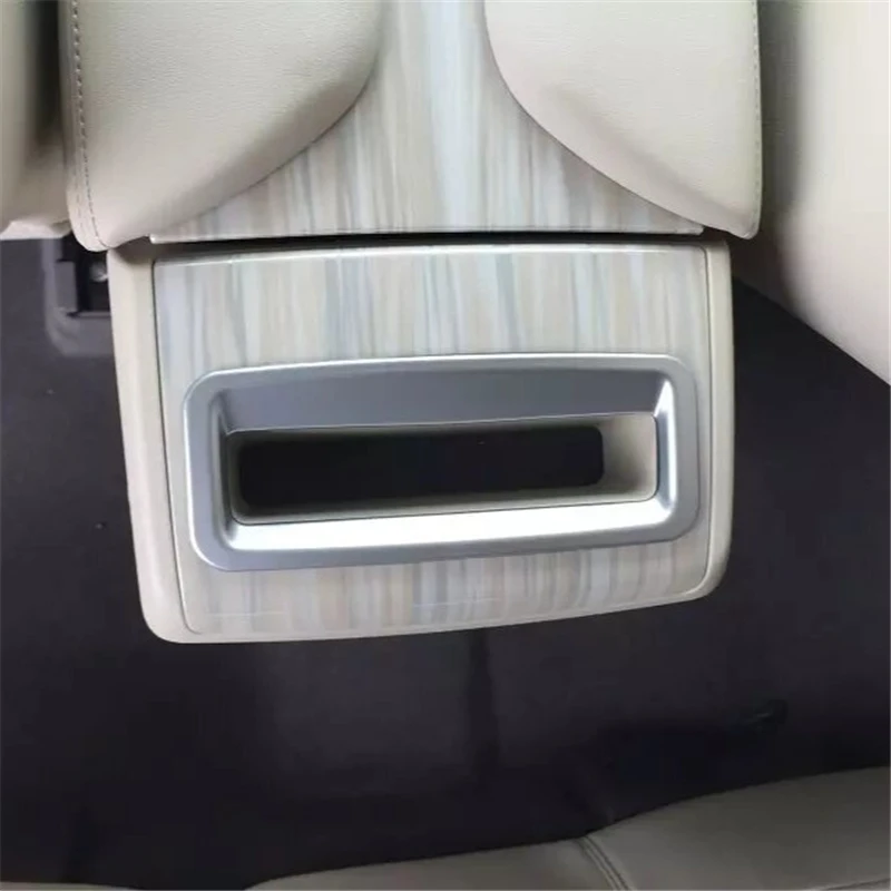 WELKINRY For Nissan Murano Z52 3rd Generation 2015-2024 ABS Chrome Car Armrest Storage Box Container Cover Trim