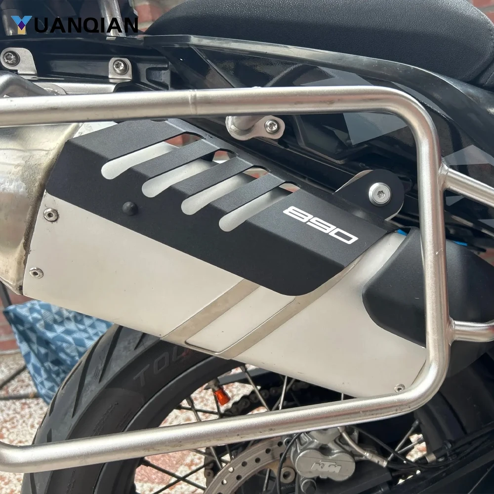 

For KTM 890 SMT 890 890SMT SMT890 2024 2025 2026 Motorcycles Accessories Exhaust Pipe Protection Cover Guard Protector Parts