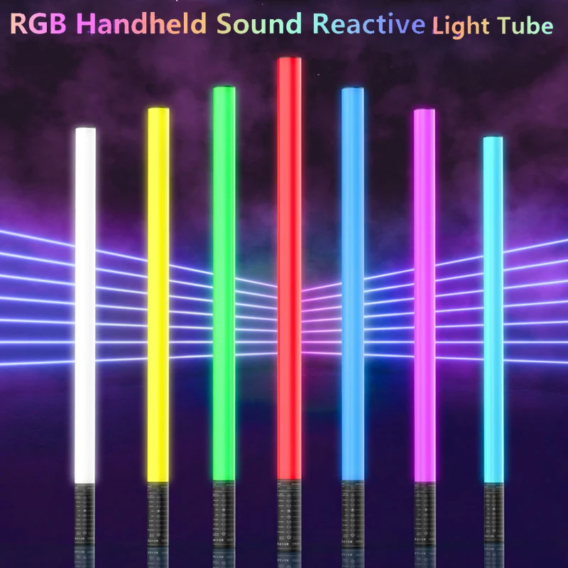 

LUXCEO Mood1S RGB Light Bar LED Stick Video Photography Light Wand Decor Lighting for Party Bar Youtube TikTok Vlog 85cm 120cm