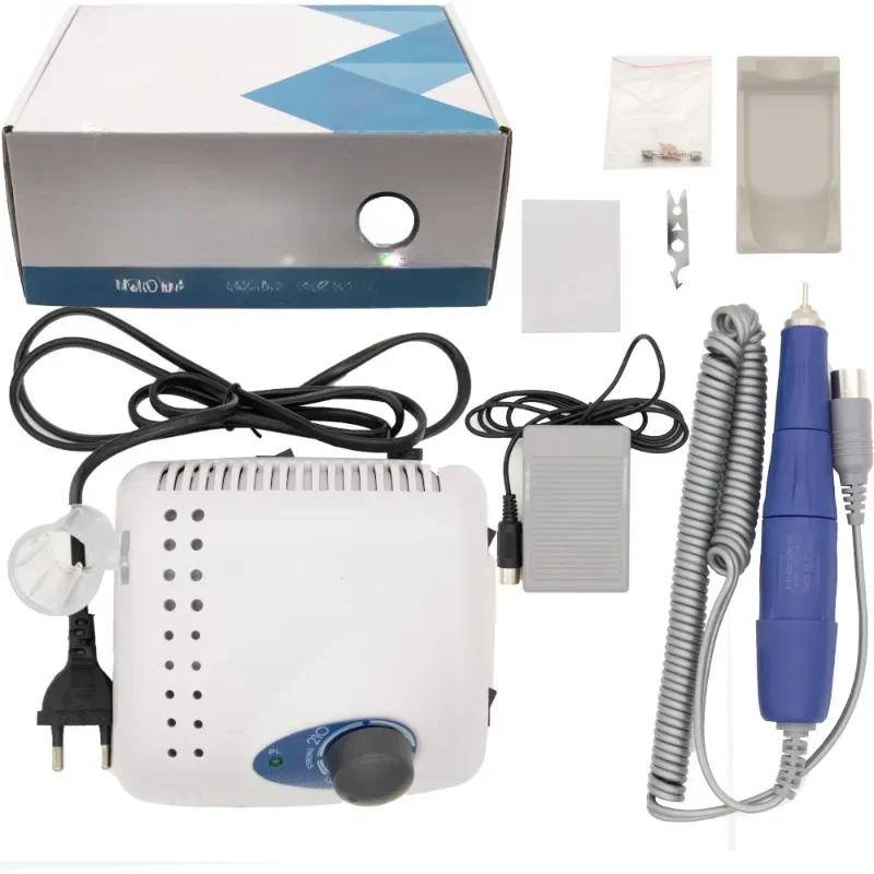 40000rpm Andpiec Nail Drill Nail Drill Micromotor Original Color Box EU Manicure & Pedicure Set