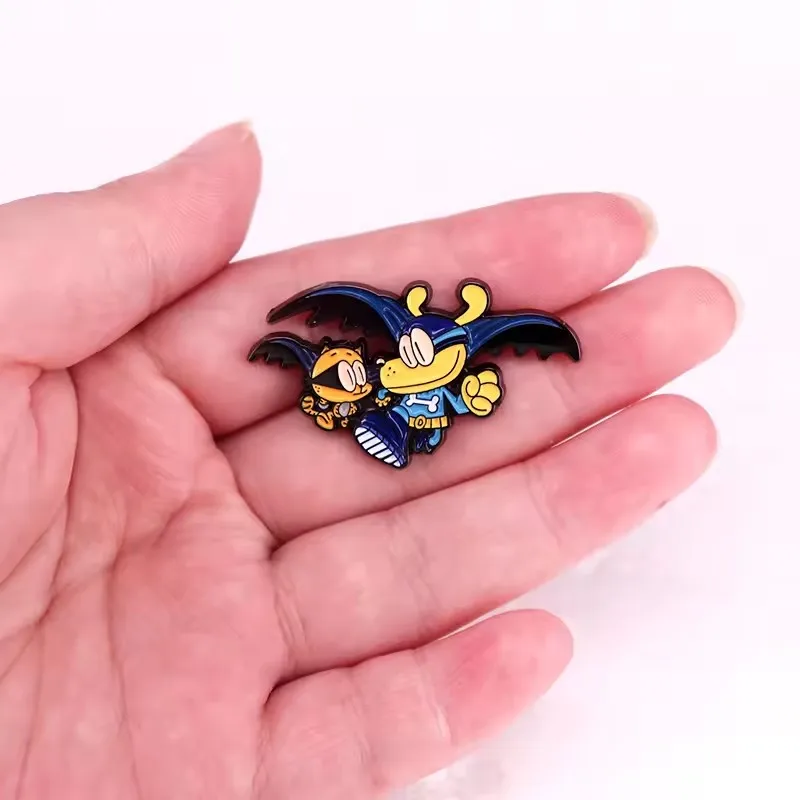 لطيف الكلب بروش الأدب كتب الرسوم المتحركة الكرتون شارة مينا الأزياء والمجوهرات دبوس الهدايا #4